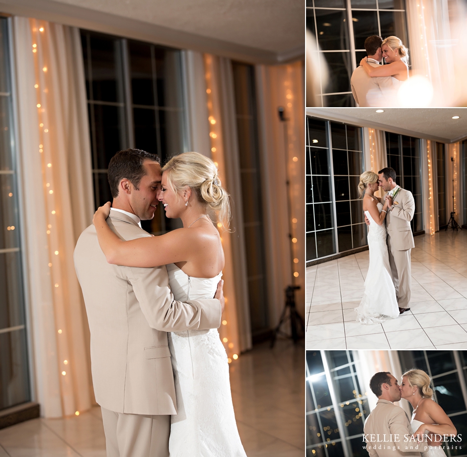 Kellie Saunders Photography, Pine Knob reception, Pine Knob reception first dance